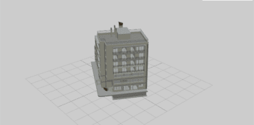 buildings generated by py3dtiles