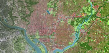 TorchGeo can create land cover maps from satellite imagery