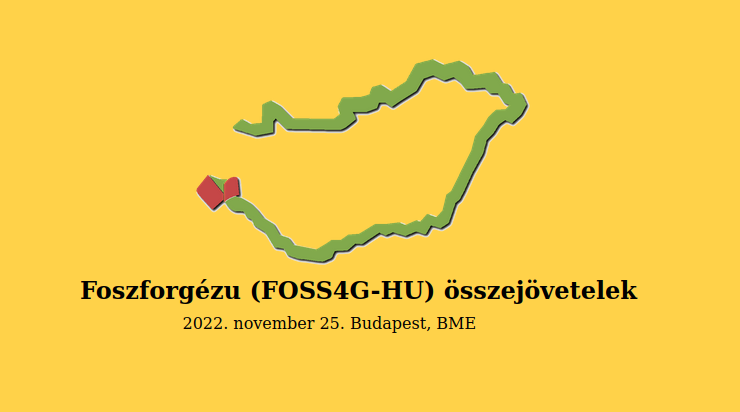 Foszforgézu (FOSS4G-HU) összejövetelek 2022