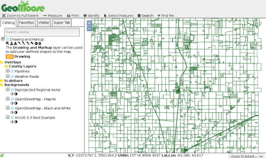 GeoMoose 3 Screenshot