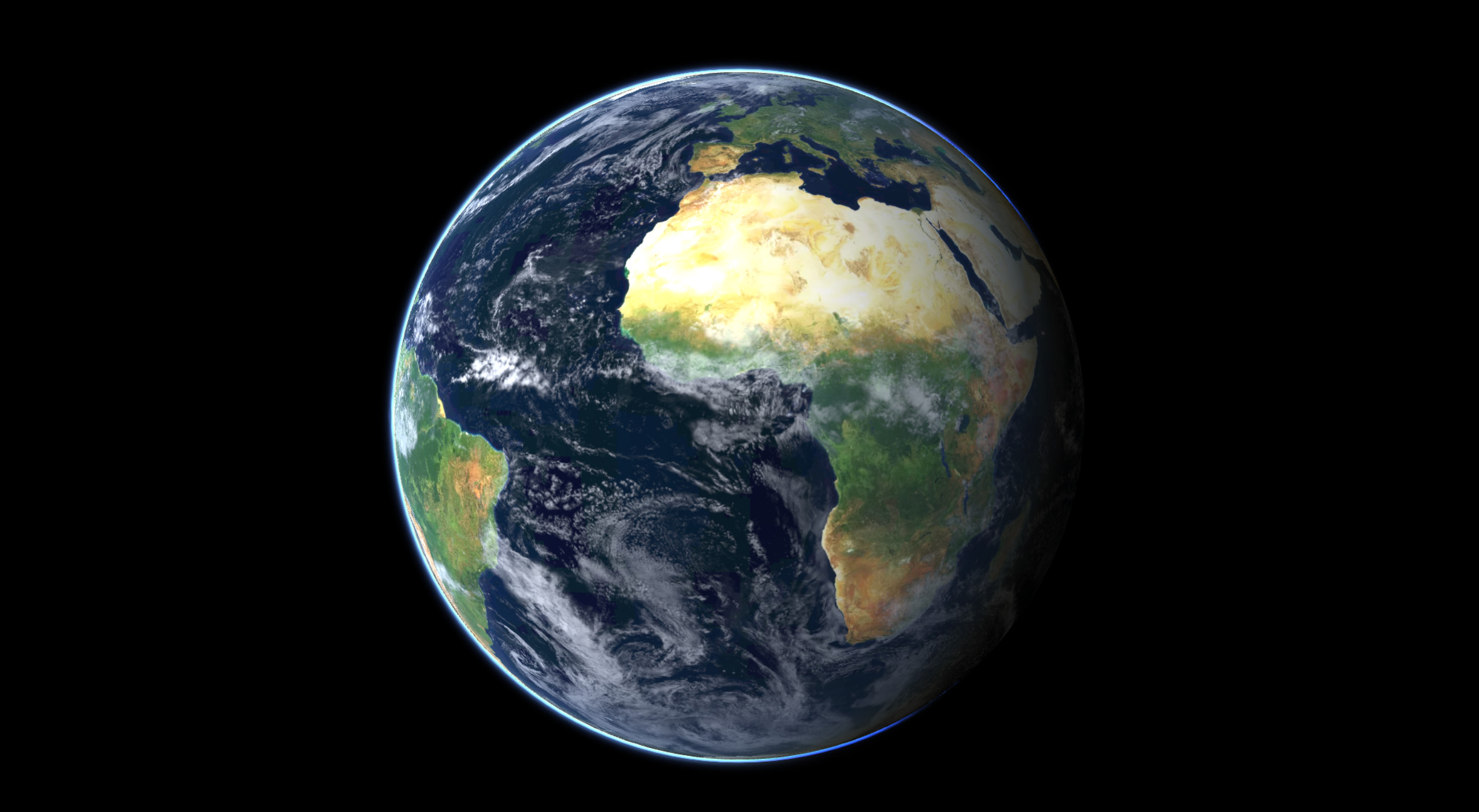 Giro3D - globe
