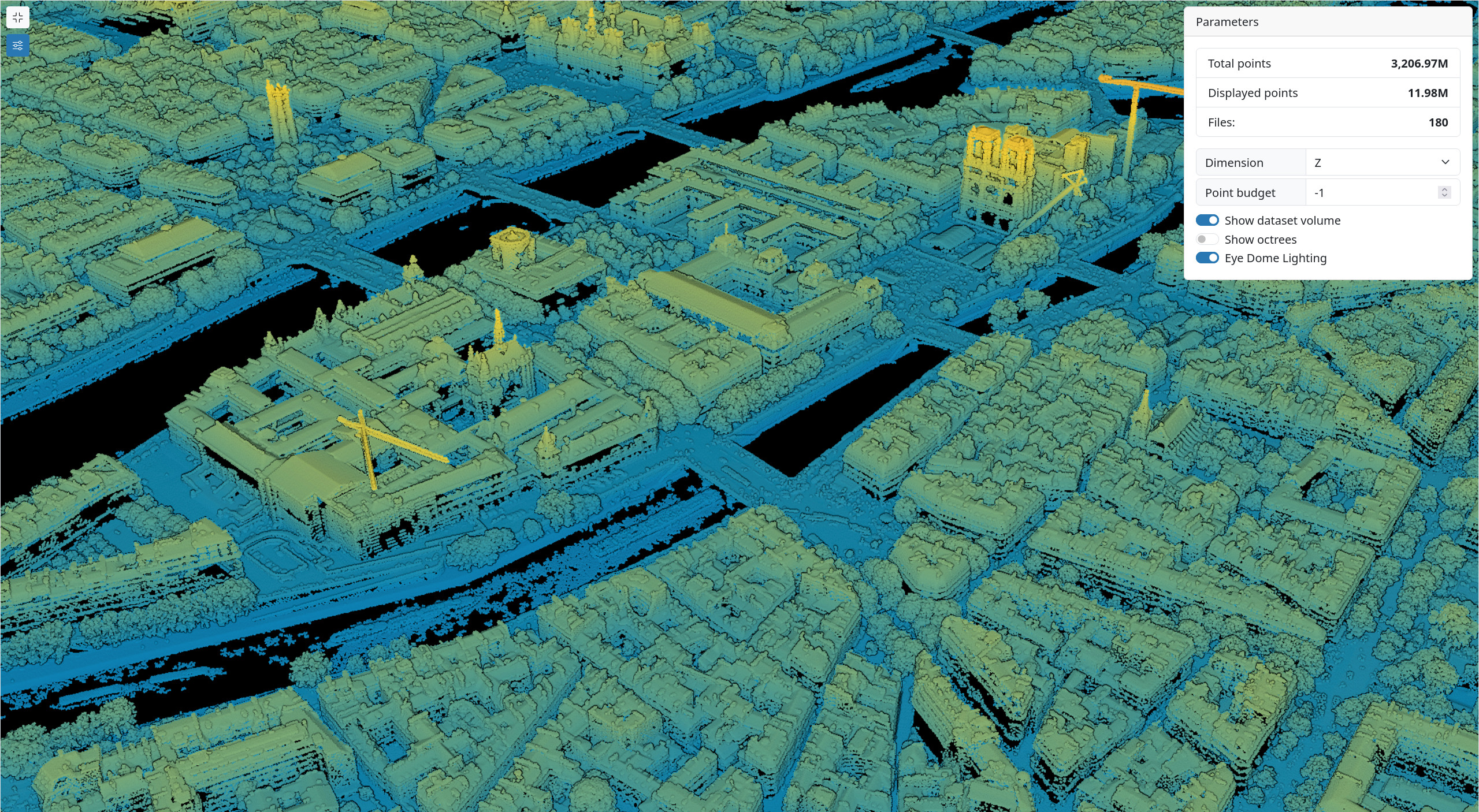 Giro3D - HD Lidar